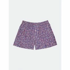 Druthers Organic Cotton Memphis Boxer Shorts Navy