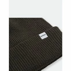 Druthers Organic Cotton Cardigan Knit Beanie Hats Washed Black -Druthers Shop unnamed file 1741