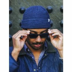 Druthers Recycled Cotton Ribbed Knit Beanie Hats Indigo 7 Druthers Recycled Cotton Ribbed Knit Beanie Hats Indigo -Druthers Shop unnamed file 1771
