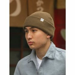 Druthers Organic Cotton Waffle Knit Beanie Hats Olive -Druthers Shop unnamed file 1776