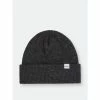 Druthers Recycled Cotton Ribbed Knit Beanie Hats Charcoal -Druthers Shop unnamed file 1780