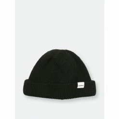 Druthers Merino Wool Dockworker Hat Hats Black
