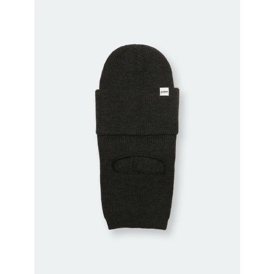 Druthers Merino Wool Balaclava Rib Knit Beanie Streetwear Charcoal 3 Druthers Merino Wool Balaclava Rib Knit Beanie Streetwear Charcoal