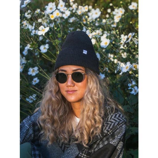 Druthers Merino Wool Balaclava Rib Knit Beanie Streetwear Charcoal 9 Druthers Merino Wool Balaclava Rib Knit Beanie Streetwear Charcoal - Image 7