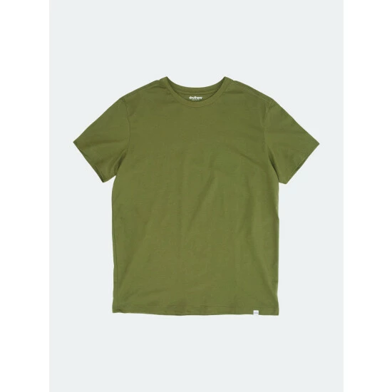 Druthers Gots Certified Organic Cotton T-Shirt T-Shirts Dusty Olive 3 Druthers Gots Certified Organic Cotton T-Shirt T-Shirts Dusty Olive