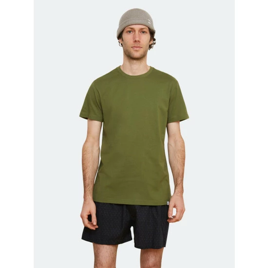 Druthers Gots Certified Organic Cotton T-Shirt T-Shirts Dusty Olive 5 Druthers Gots Certified Organic Cotton T-Shirt T-Shirts Dusty Olive - Image 3
