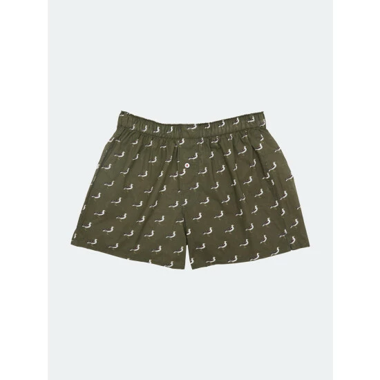 Druthers Organic Cotton Seagull Boxer Shorts Olive 3 Druthers Organic Cotton Seagull Boxer Shorts Olive