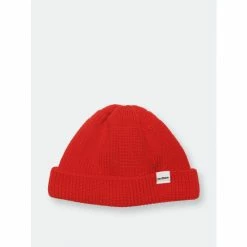 Druthers Merino Wool Dockworker Hat Hats Red