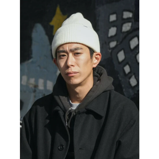 Druthers Merino Wool Balaclava Rib Knit Beanie Streetwear Off White 4 Druthers Merino Wool Balaclava Rib Knit Beanie Streetwear Off White - Image 2