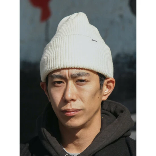 Druthers Merino Wool Balaclava Rib Knit Beanie Streetwear Off White 7 Druthers Merino Wool Balaclava Rib Knit Beanie Streetwear Off White - Image 5