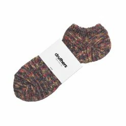 Druthers Recycled Cotton Mélange Ankle Sock - Navy Mélange Socks -Druthers Shop unnamed file 1898