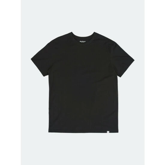 Druthers Gots® Certified Organic Cotton T-shirt Tops Black 3 Druthers Gots® Certified Organic Cotton T-shirt Tops Black
