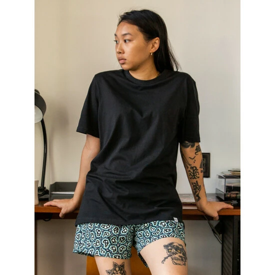 Druthers Gots® Certified Organic Cotton T-shirt Tops Black 7 Druthers Gots® Certified Organic Cotton T-shirt Tops Black - Image 5