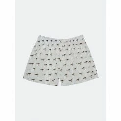 Druthers Organic Cotton Seagulls Boxer Shorts White