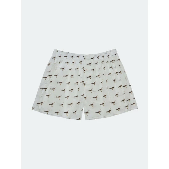 Druthers Organic Cotton Seagulls Boxer Shorts White 3 Druthers Organic Cotton Seagulls Boxer Shorts White