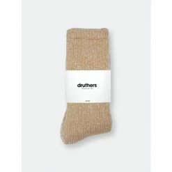 Druthers Merino Wool House Sock Socks Brown -Druthers Shop unnamed file 1945