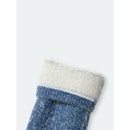 Druthers Merino Wool House Sock Socks Navy Blue 5 Druthers Merino Wool House Sock Socks Navy Blue - Image 3