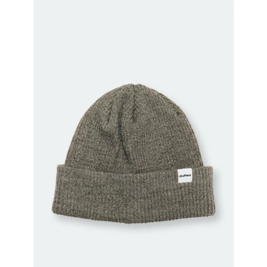 Druthers Recycled Cotton Ribbed Knit Beanie - Medium Grey Heather Streetwear 3 Druthers Recycled Cotton Ribbed Knit Beanie - Medium Grey Heather Streetwear