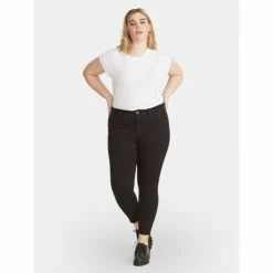 Warp + Weft JFK Plus Size Skinny - Jet Black Denim 16 Warp + Weft JFK Plus Size Skinny - Jet Black Denim -Druthers Shop unnamed file 207