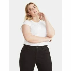Warp + Weft JFK Plus Size Skinny - Jet Black Denim 17 Warp + Weft JFK Plus Size Skinny - Jet Black Denim -Druthers Shop unnamed file 208