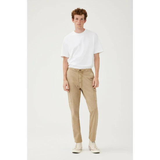Warp + Weft GEX - Jogger - Wheat Denim & Bottoms 3 Warp + Weft GEX - Jogger - Wheat Denim & Bottoms
