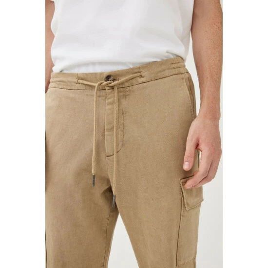 Warp + Weft GEX - Jogger - Wheat Denim & Bottoms 6 Warp + Weft GEX - Jogger - Wheat Denim & Bottoms - Image 4