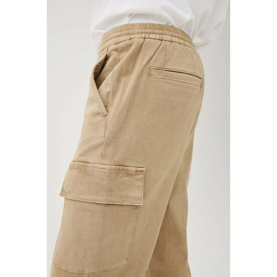 Warp + Weft GEX - Jogger - Wheat Denim & Bottoms 7 Warp + Weft GEX - Jogger - Wheat Denim & Bottoms - Image 5