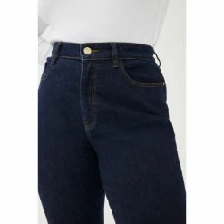 Warp + Weft MIA Plus - High Rise Flare Jeans - Drum Denim -Druthers Shop unnamed file 238
