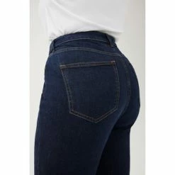 Warp + Weft MIA Plus - High Rise Flare Jeans - Drum Denim -Druthers Shop unnamed file 239