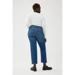 Warp + Weft ASE Plus - High Rise Straight Jeans - Seaborn Denim -Druthers Shop unnamed file 242