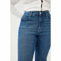 Warp + Weft ASE Plus - High Rise Straight Jeans - Seaborn Denim -Druthers Shop unnamed file 243