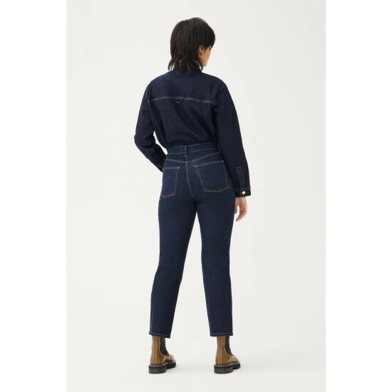 Warp + Weft Ase - High Rise Straight Jeans - Drum Jeans & Denim 5 Warp + Weft Ase - High Rise Straight Jeans - Drum Jeans & Denim - Image 3