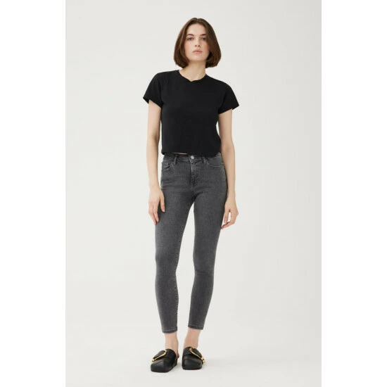 Warp + Weft JFK - Skinny Jeans, Gris Jeans & Denim 3 Warp + Weft JFK - Skinny Jeans, Gris Jeans & Denim
