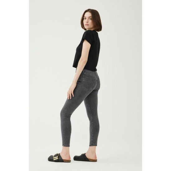 Warp + Weft JFK - Skinny Jeans, Gris Jeans & Denim 4 Warp + Weft JFK - Skinny Jeans, Gris Jeans & Denim - Image 2