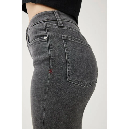 Warp + Weft JFK - Skinny Jeans, Gris Jeans & Denim 7 Warp + Weft JFK - Skinny Jeans, Gris Jeans & Denim - Image 5