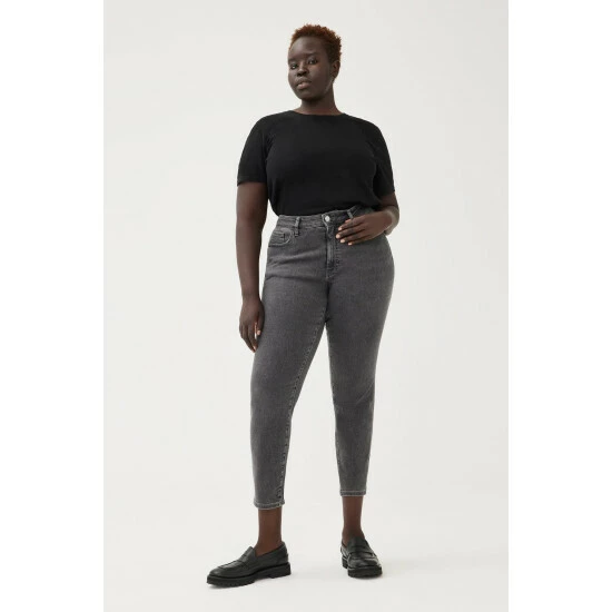 Warp + Weft Jfk Plus Skinny Jeans - Gris Jeans & Denim 3 Warp + Weft Jfk Plus Skinny Jeans - Gris Jeans & Denim