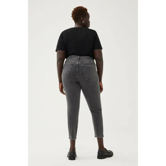 Warp + Weft Jfk Plus Skinny Jeans - Gris Jeans & Denim 5 Warp + Weft Jfk Plus Skinny Jeans - Gris Jeans & Denim - Image 3