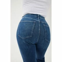 Warp + Weft Mia Plus - High Rise Flare Jeans - Seaborn Jeans & Denim 10 Warp + Weft Mia Plus - High Rise Flare Jeans - Seaborn Jeans & Denim -Druthers Shop unnamed file 372