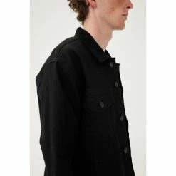 Warp + Weft Sea Denim Jacket - Shadow Coats, Jackets & Blazers -Druthers Shop unnamed file 38