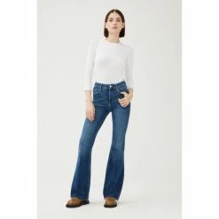 Warp + Weft MIA - High Rise Flare Jeans - Seaborn Jeans & Denim
