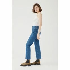 Warp + Weft ASE - High Rise Straight Jeans - Pacific Jeans & Denim -Druthers Shop unnamed file 416