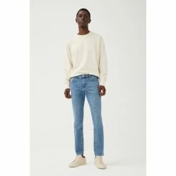 Warp + Weft Ams Slim Jeans - Clare Denim & Bottoms