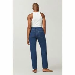 Warp + Weft EZE - 90&apos;S High Rise Loose Straight Jeans, Riverie Jeans & Denim Reverie -Druthers Shop unnamed file 494