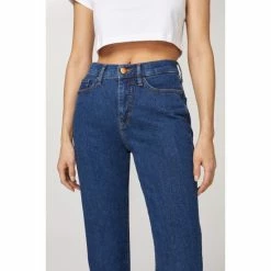 Warp + Weft EZE - 90&apos;S High Rise Loose Straight Jeans, Riverie Jeans & Denim Reverie -Druthers Shop unnamed file 496