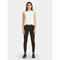 Warp + Weft JFK Skinny - Jet Black Jeans & Denim