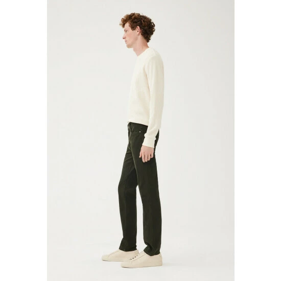 Warp + Weft AMS Slim Jeans- Forest Denim & Bottoms 4 Warp + Weft AMS Slim Jeans- Forest Denim & Bottoms - Image 2