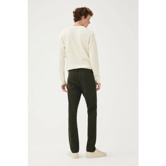Warp + Weft AMS Slim Jeans- Forest Denim & Bottoms 5 Warp + Weft AMS Slim Jeans- Forest Denim & Bottoms - Image 3