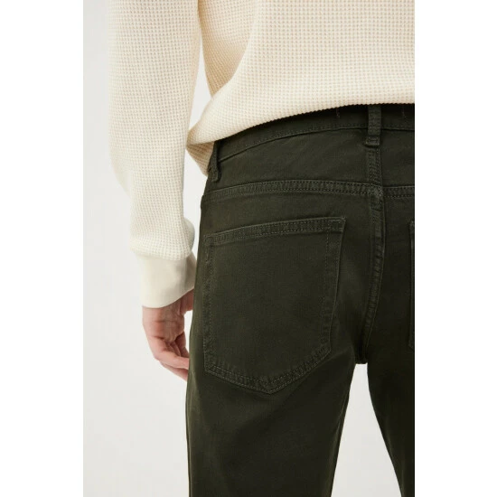 Warp + Weft AMS Slim Jeans- Forest Denim & Bottoms 7 Warp + Weft AMS Slim Jeans- Forest Denim & Bottoms - Image 5