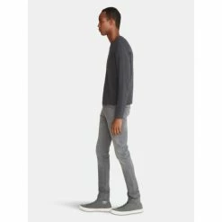 Warp + Weft AMS - Slim | Smoke Denim & Bottoms -Druthers Shop unnamed file 693