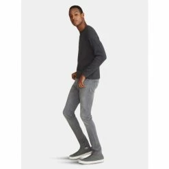 Warp + Weft AMS - Slim | Smoke Denim & Bottoms -Druthers Shop unnamed file 697